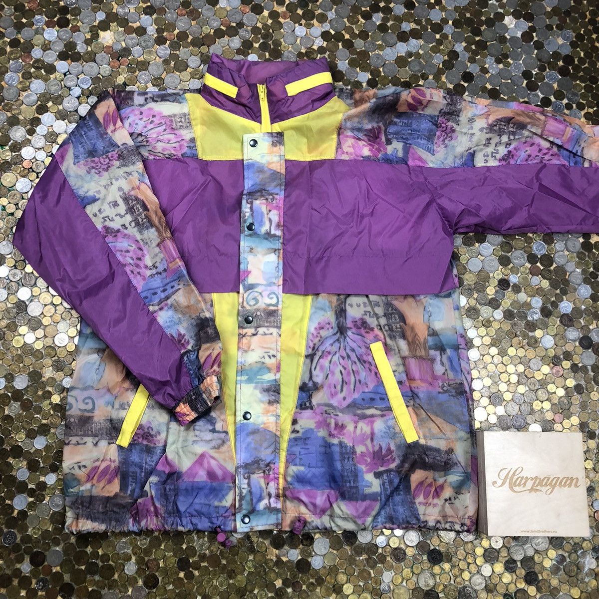 Vintage Vintage light windbreaker jacket various 90s Size L / US 10 / IT 46 - 1 Thumbnail