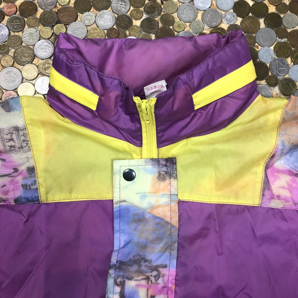 Vintage Vintage light windbreaker jacket various 90s Size L / US 10 / IT 46 - 3 Thumbnail