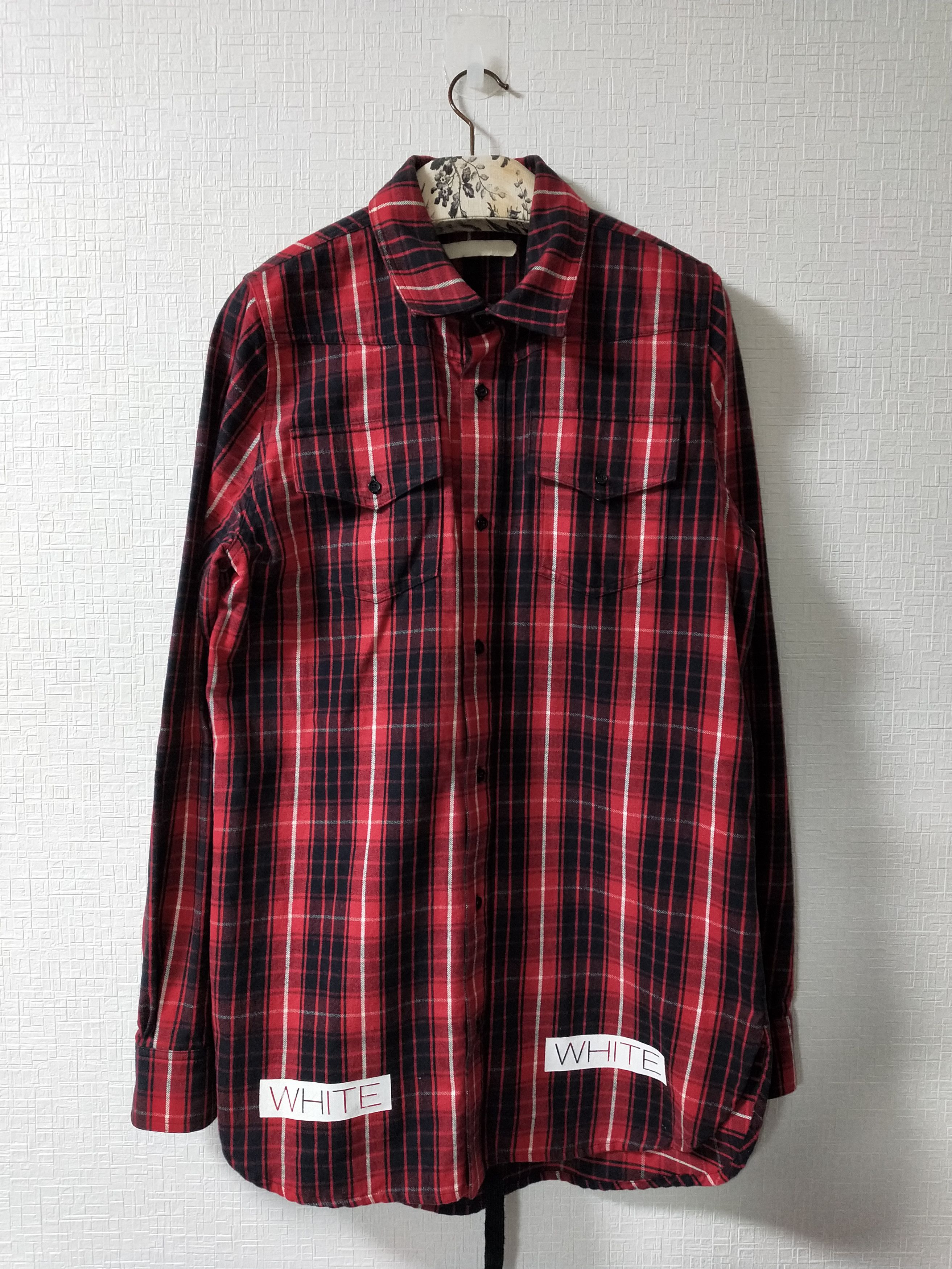 Off-White Diagonals Check Shirt Size US S / EU 44-46 / 1 - 3 Thumbnail