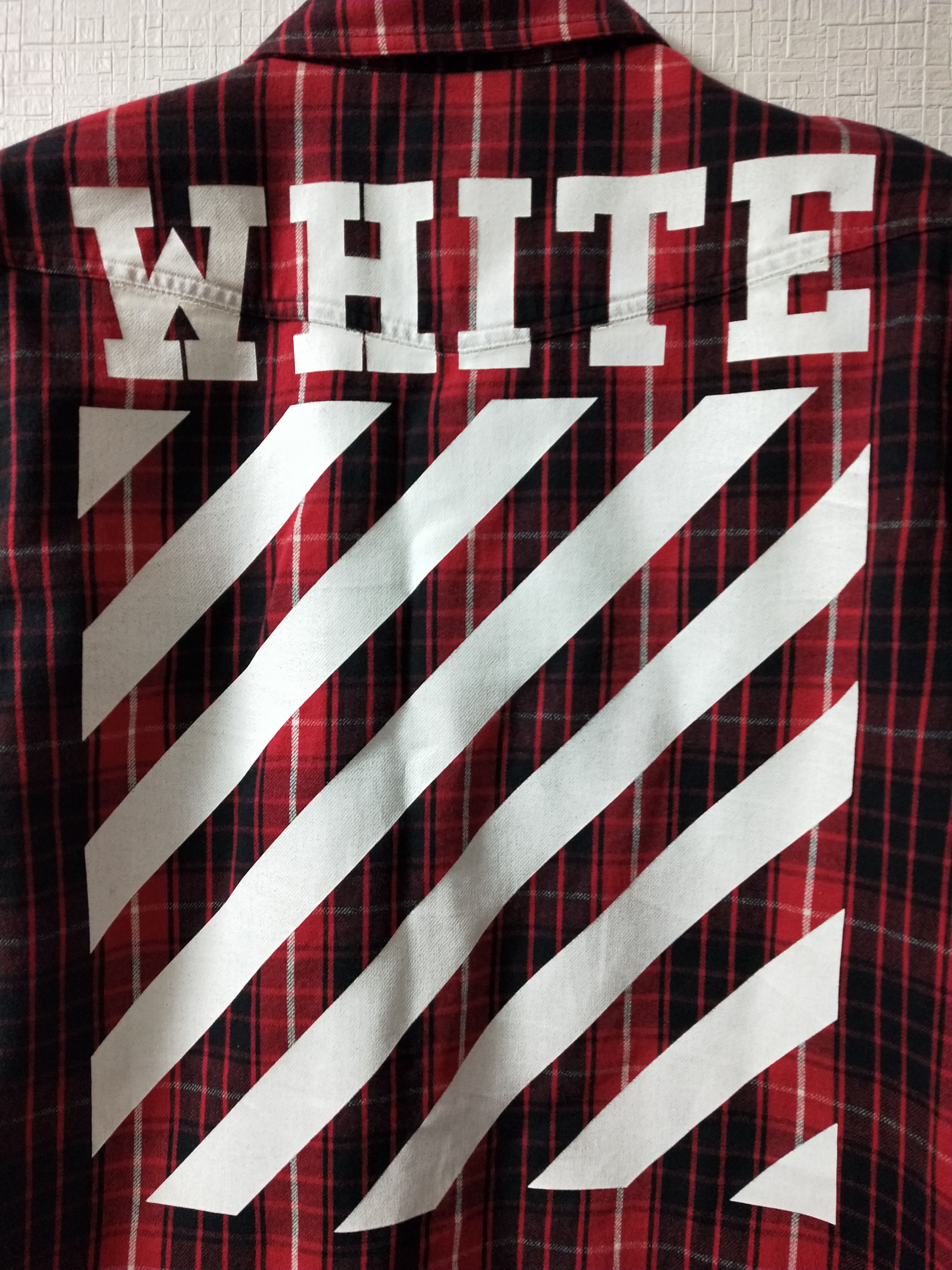 Off-White Diagonals Check Shirt Size US S / EU 44-46 / 1 - 2 Thumbnail