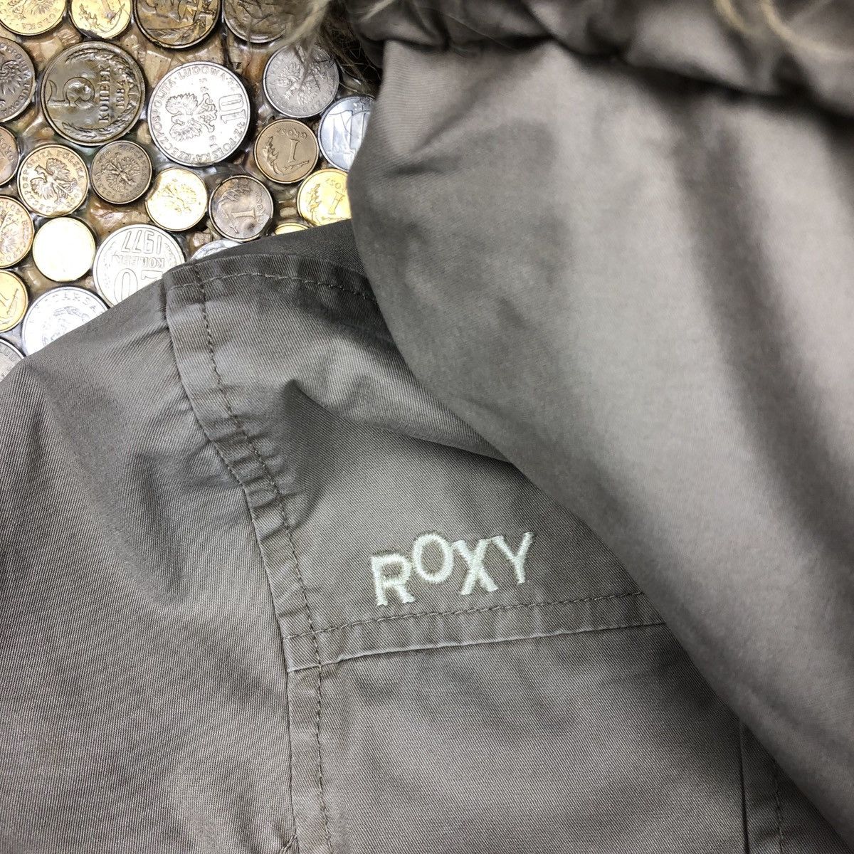 Quiksilver × Vintage Roxy light jacket Size M / US 6-8 / IT 42-44 - 6 Thumbnail