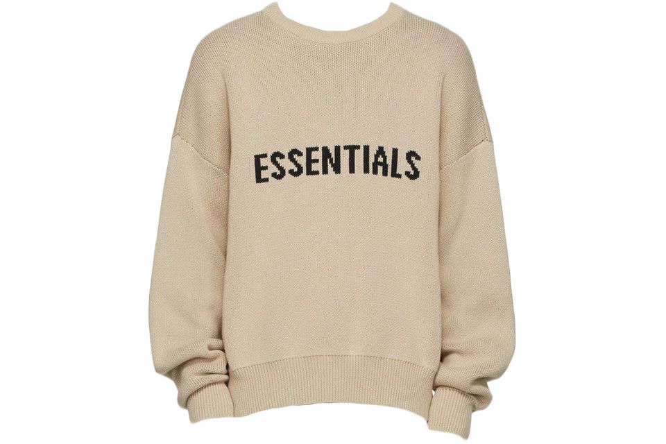 SSENSE Exclusive Beige Knit Pullover Sweater XL