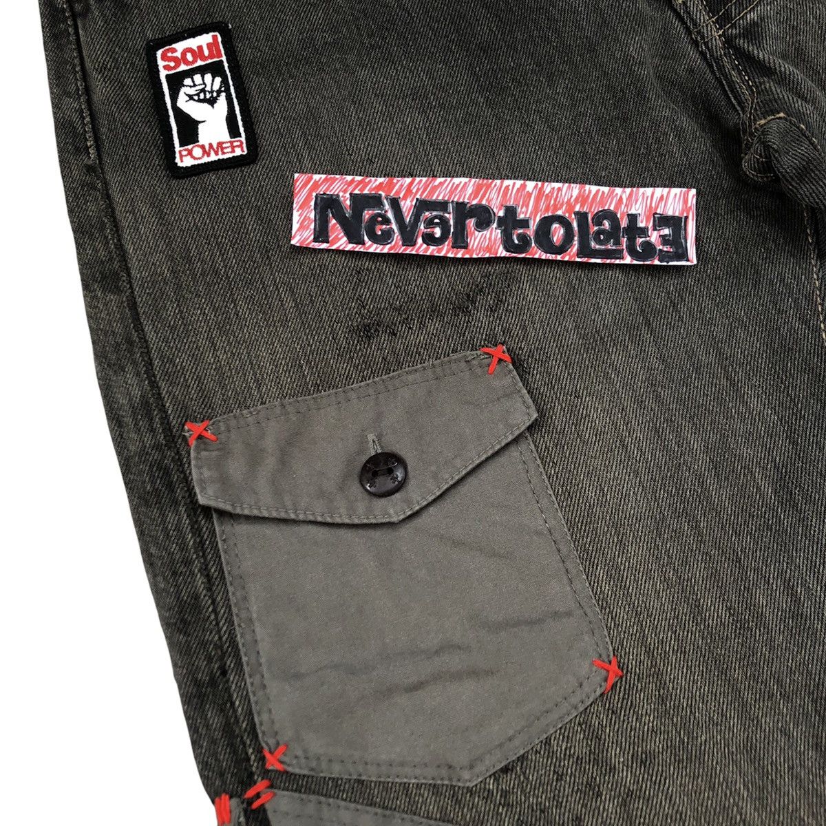 Hysteric Glamour Reworked Hybrid Pants 501 X Hysteric Glamour by Nevertolate Size US 31 - 7 Thumbnail