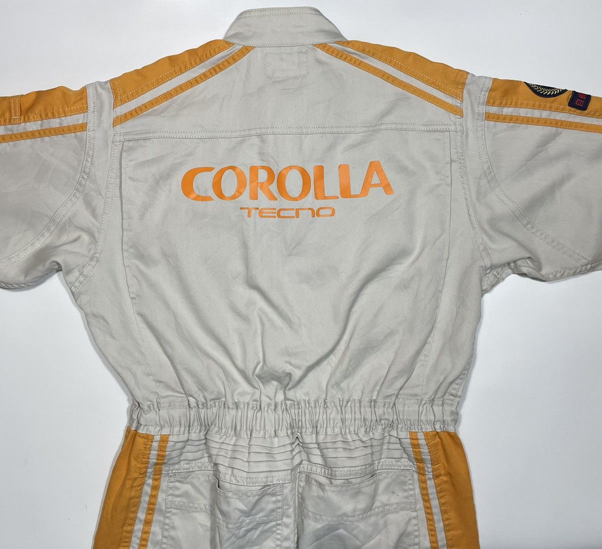 Sports Specialties Vintage Toyota Corolla Tecno First Class Mechanic Overall Size US 33 - 18 Thumbnail