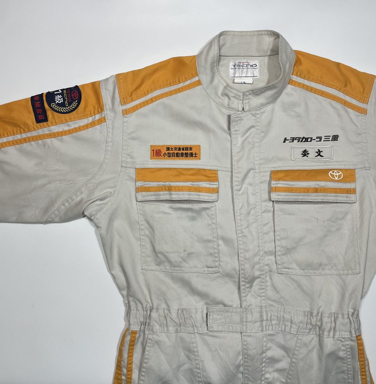Sports Specialties Vintage Toyota Corolla Tecno First Class Mechanic Overall Size US 33 - 14 Thumbnail