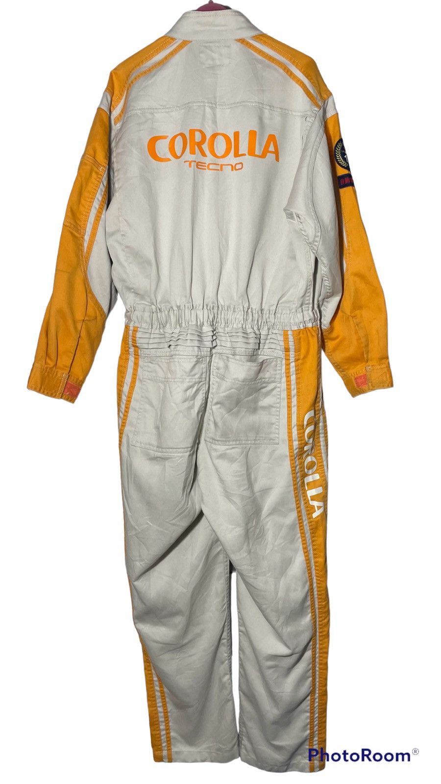 Sports Specialties Vintage Toyota Corolla Tecno First Class Mechanic Overall Size US 33 - 4 Thumbnail