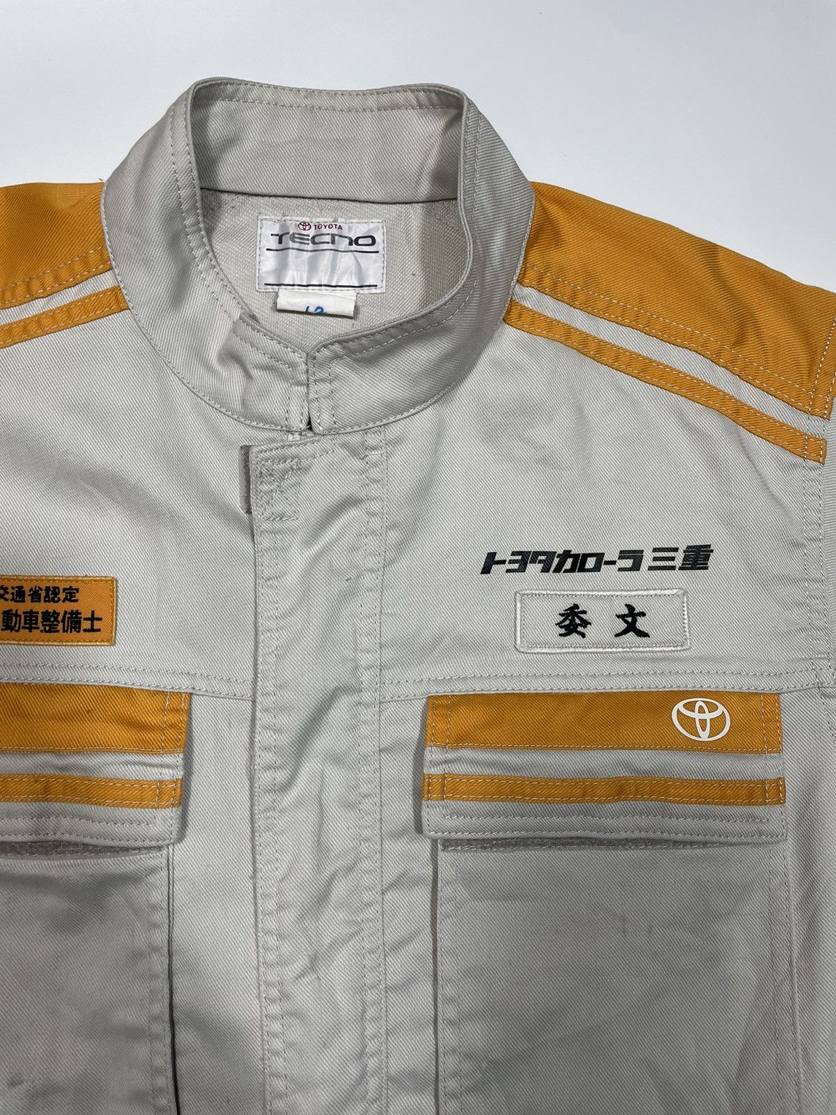 Sports Specialties Vintage Toyota Corolla Tecno First Class Mechanic Overall Size US 33 - 16 Thumbnail