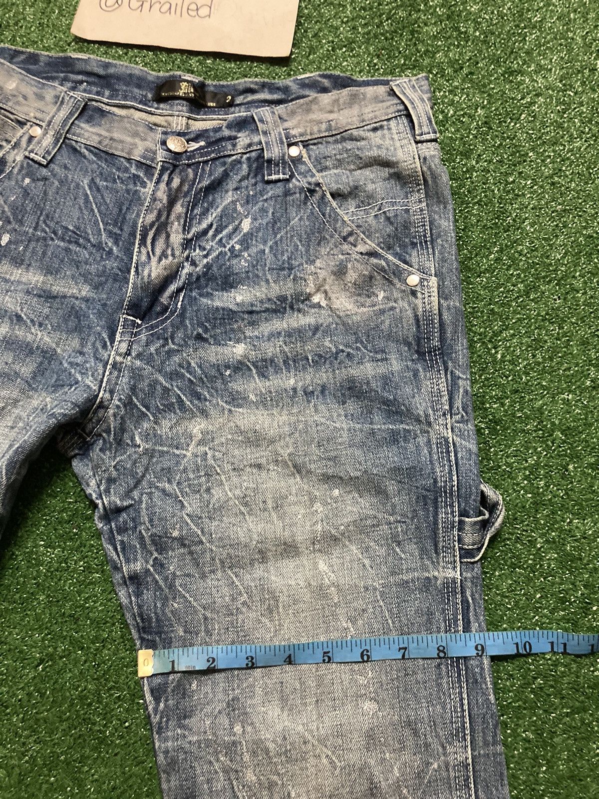 Japanese Brand Vintage MIDAS Flared Denim Pants Size US 33 - 6 Thumbnail