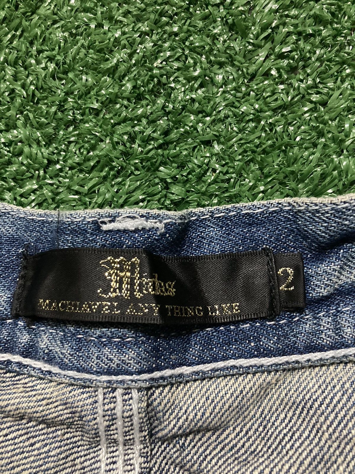 Japanese Brand Vintage MIDAS Flared Denim Pants Size US 33 - 14 Thumbnail
