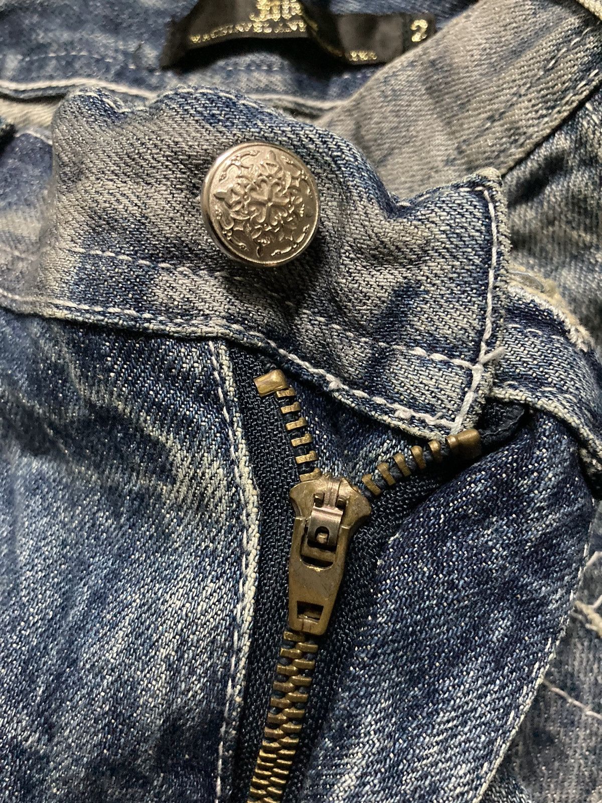 Japanese Brand Vintage MIDAS Flared Denim Pants Size US 33 - 13 Thumbnail