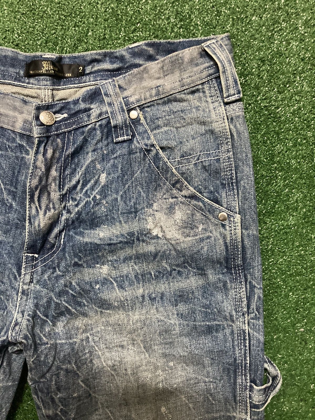 Japanese Brand Vintage MIDAS Flared Denim Pants Size US 33 - 10 Thumbnail