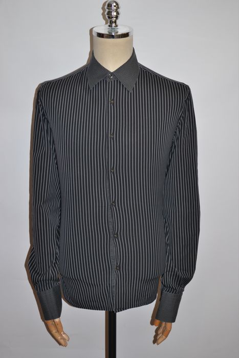 Cortigiani Men's CORTIGIANI Long Sleeve Striped Shirt Top | Grailed