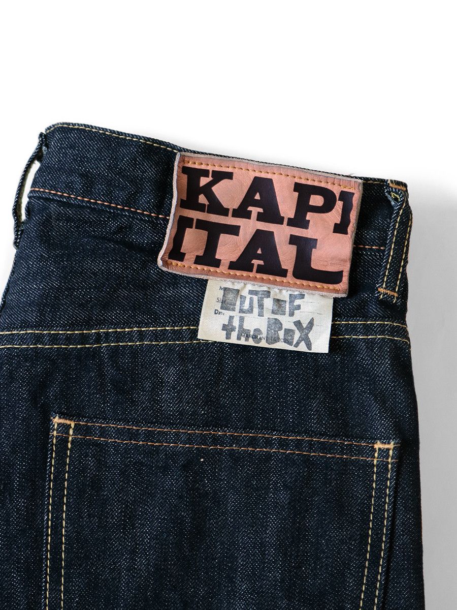 Kapital Kapital 14oz denim pants 5P okabellbo | Grailed