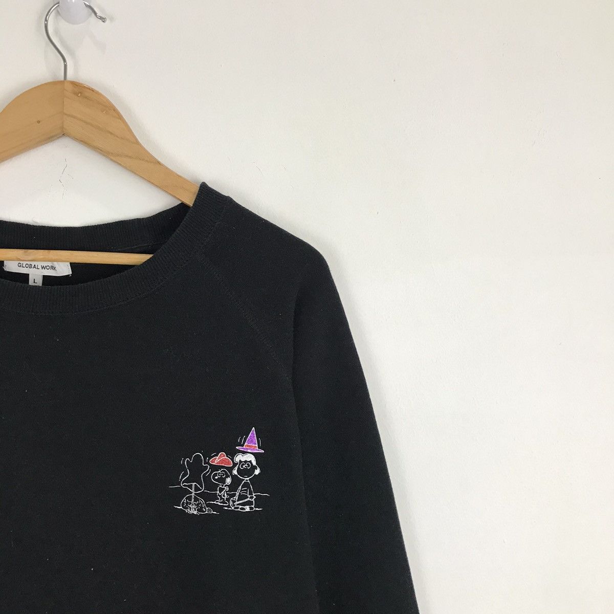 Global Work × Japanese Brand × Peanuts Peanuts Snoopy by Global Work Sweatshirt Size US L / EU 52-54 / 3 - 3 Thumbnail