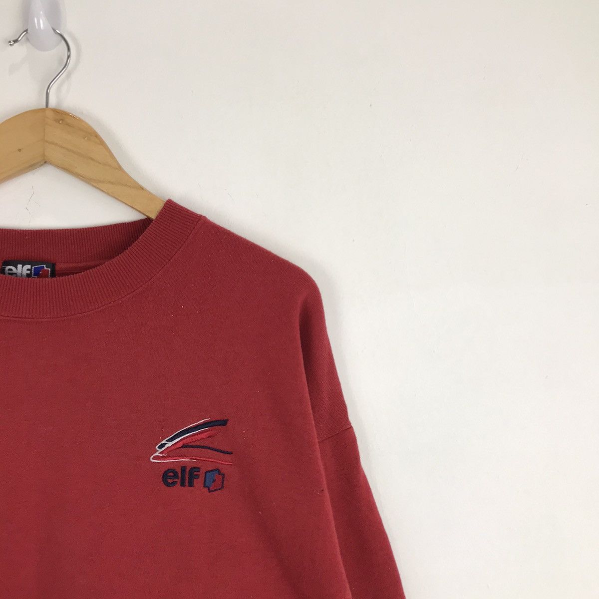 Japanese Brand Vintage ELF Oversized Jumper Sweatshirt Size US XXL / EU 58 / 5 - 3 Thumbnail