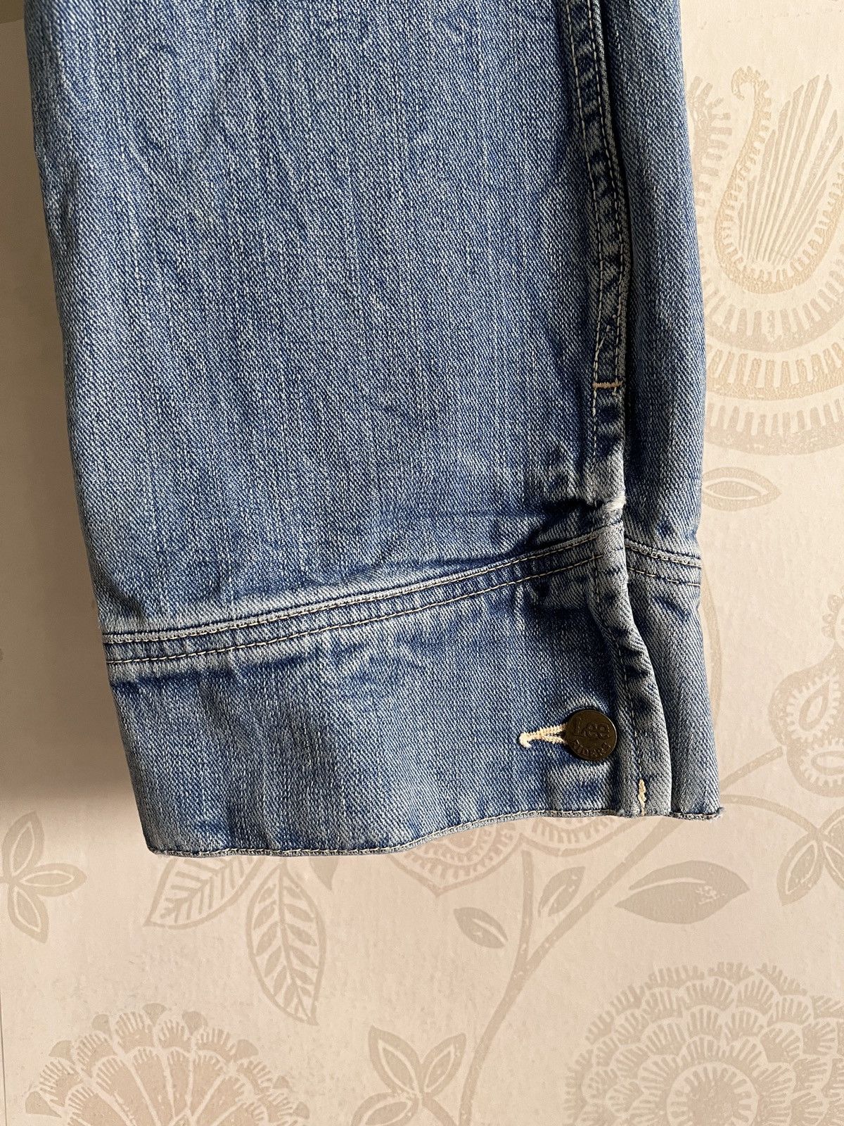 Lee Lee 80s Denim Vintage Rare Buttons Leg Size US 29 - 13 Thumbnail