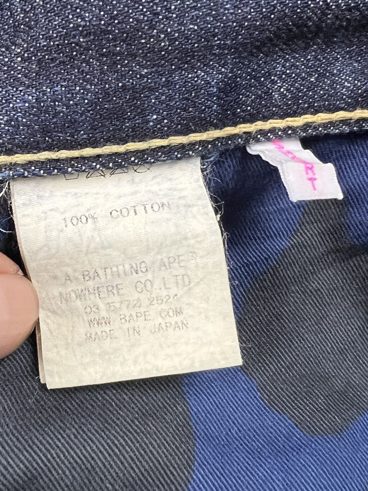 Bape APEE by A Bathing Ape Denim Size 31" - 12 Thumbnail