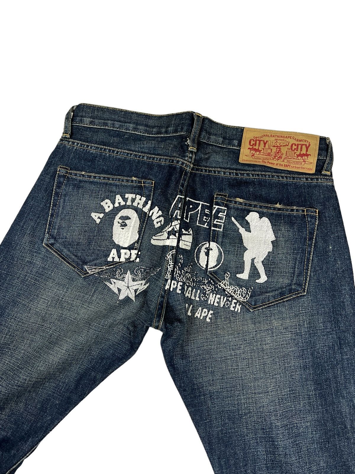 Bape APEE by A Bathing Ape Denim Size 31" - 6 Thumbnail
