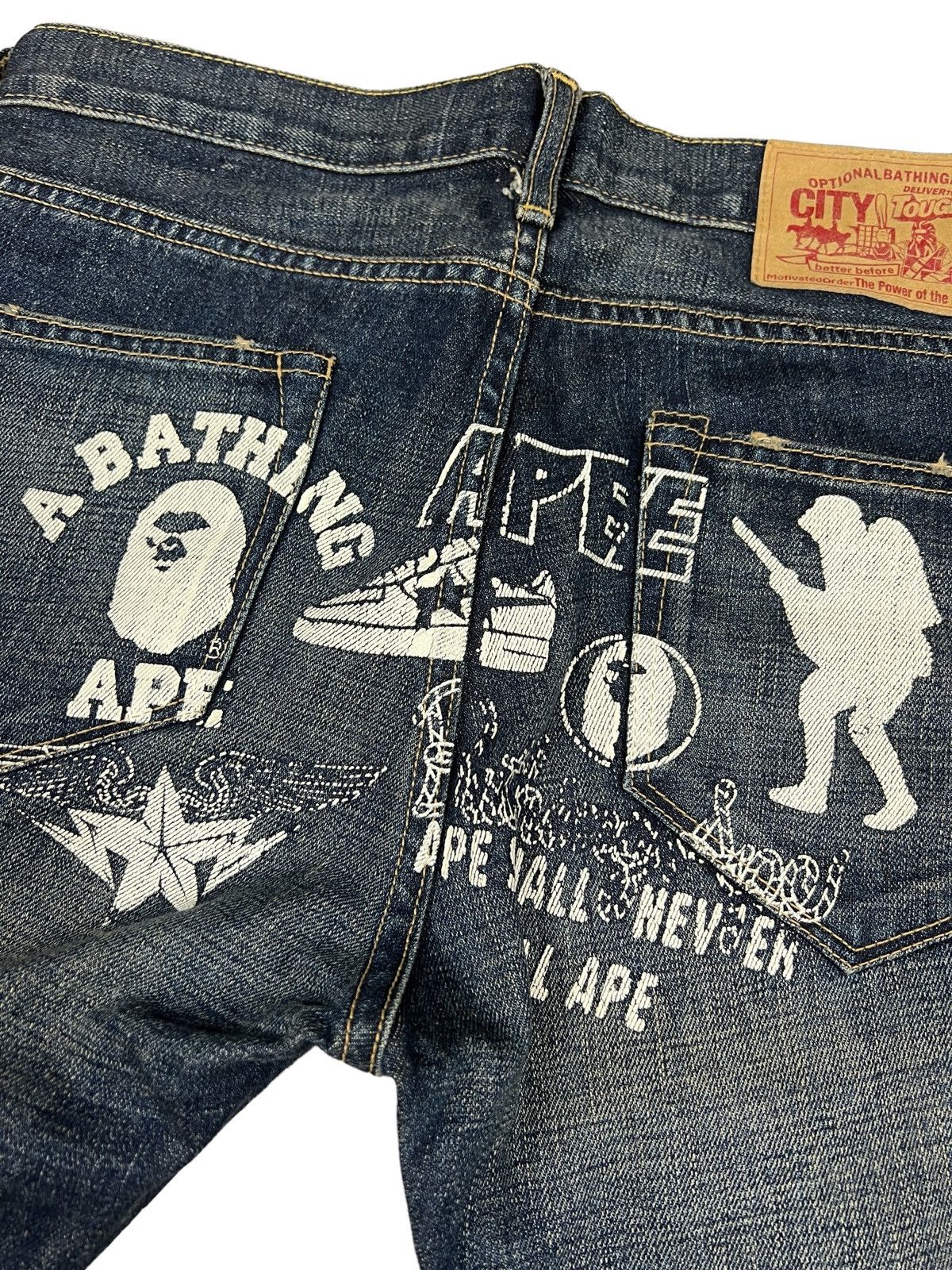 Bape APEE by A Bathing Ape Denim Size 31" - 8 Thumbnail