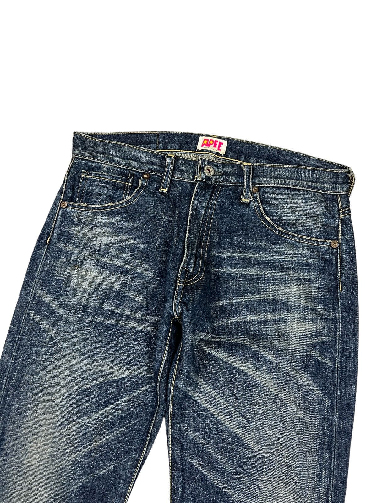 Bape APEE by A Bathing Ape Denim Size 31" - 4 Thumbnail