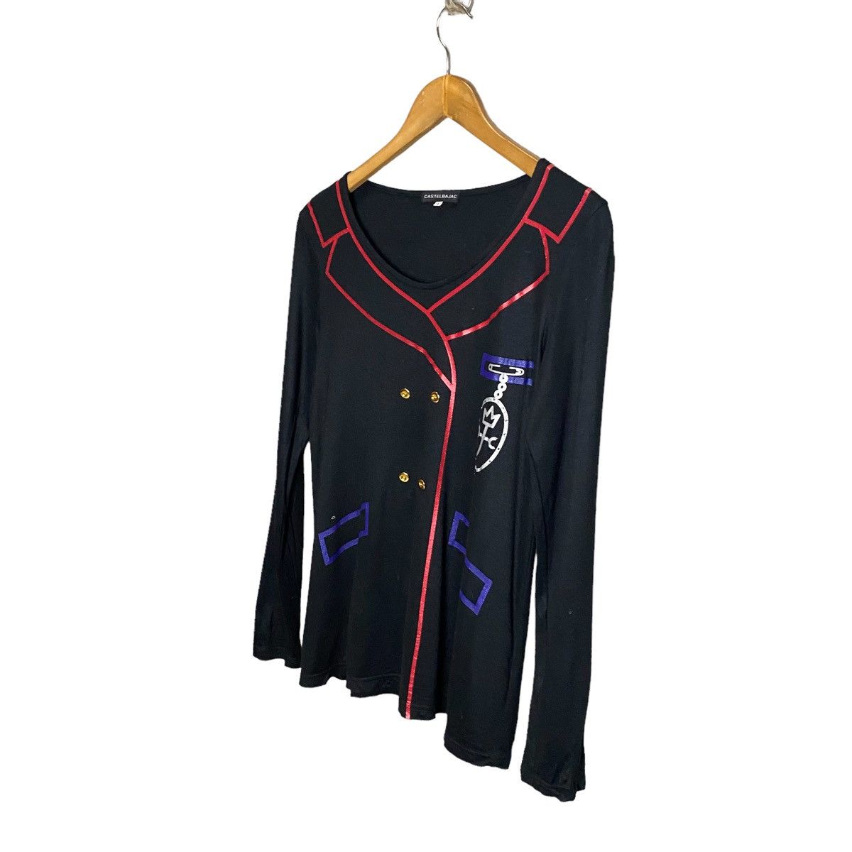 Japanese Brand Castebajac lonh sleeve tee Size M / US 6-8 / IT 42-44 - 3 Thumbnail
