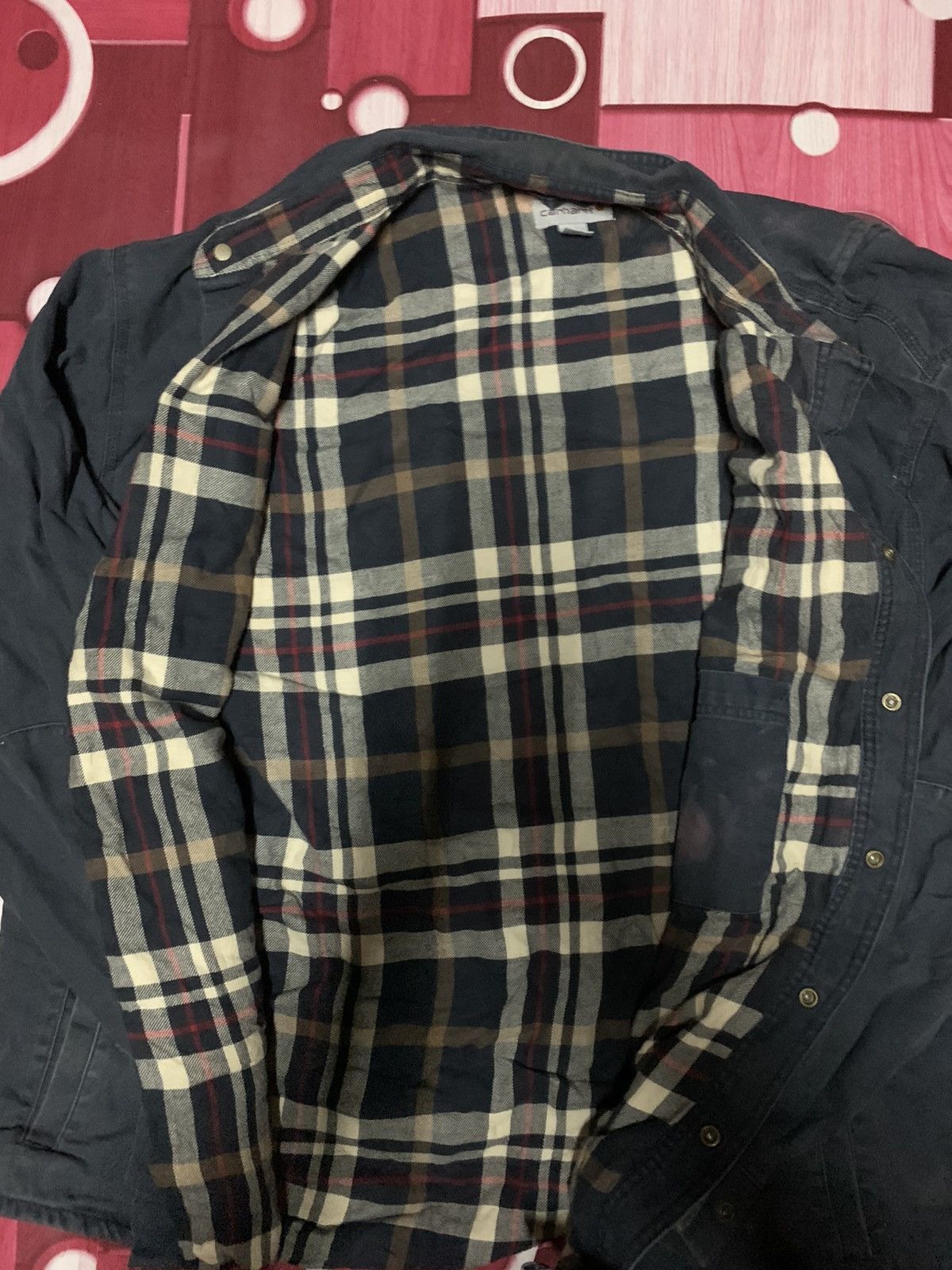 Nice Carhatt Denim Workwear Jacket