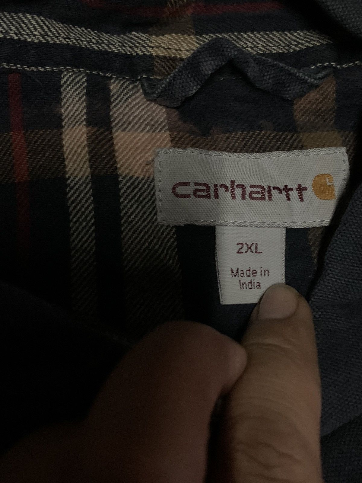 Nice Carhatt Denim Workwear Jacket