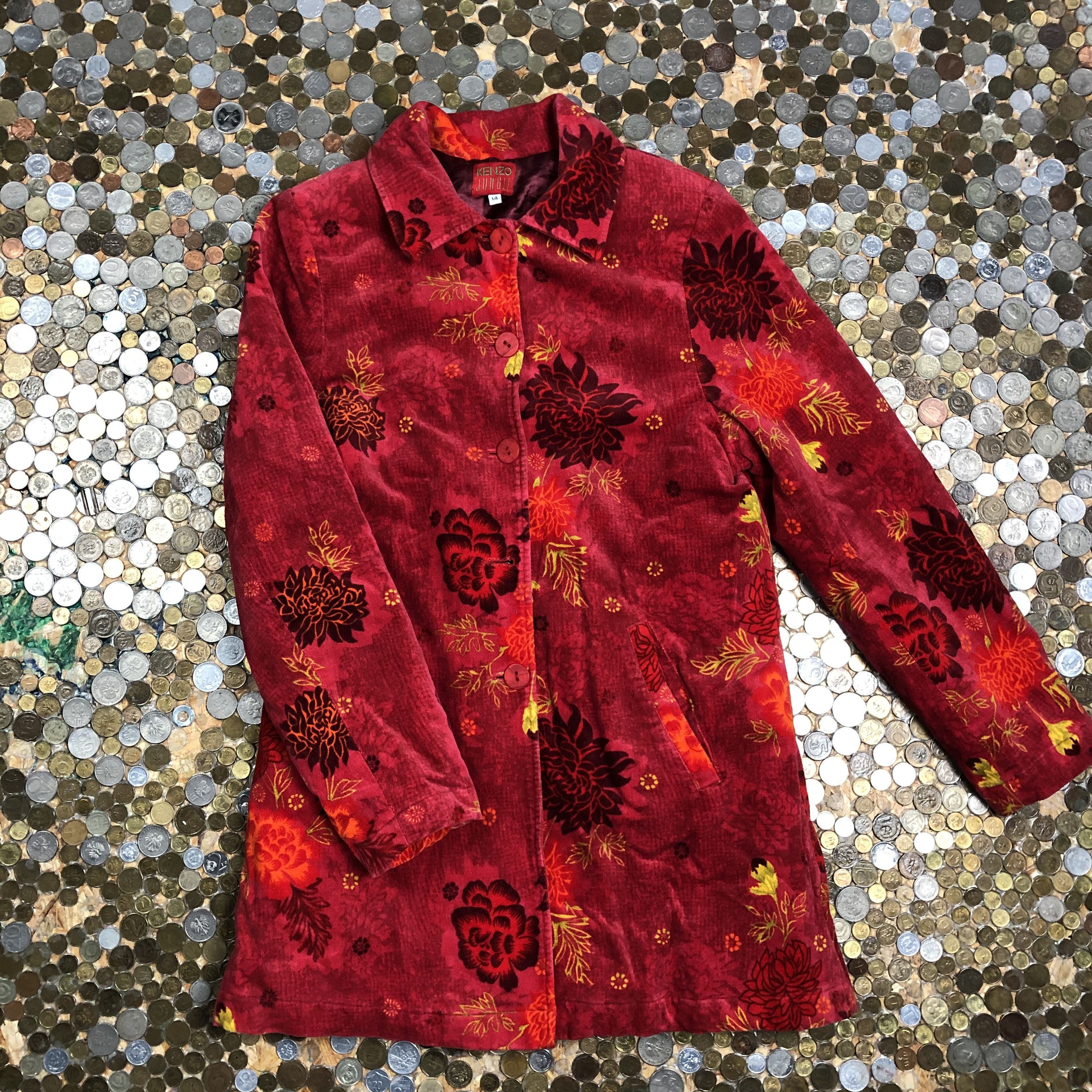 ヴィンテージ　KENZOコート　レア Kenzo Vintage Coat 90's