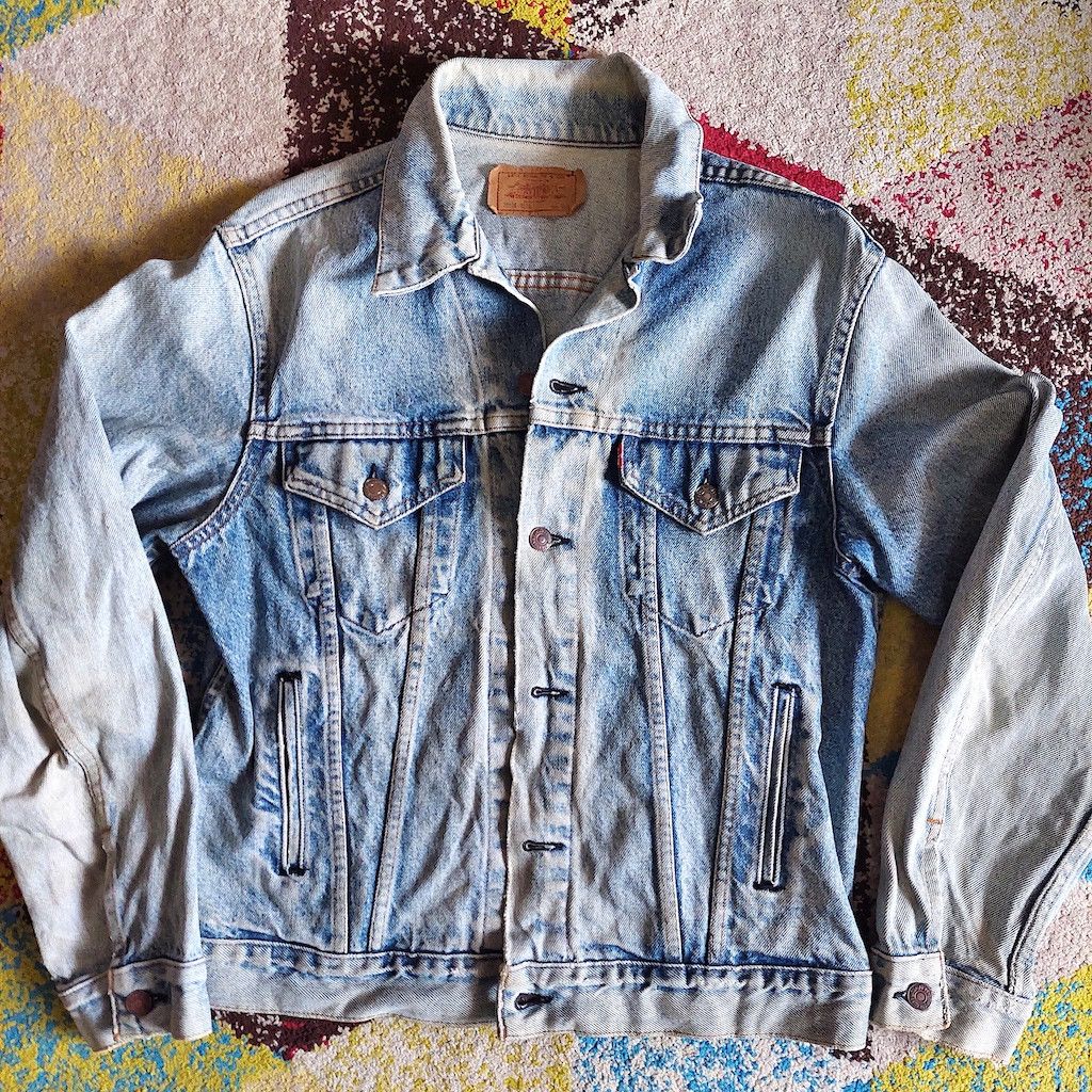 Levi's Vintage Clothing × Vintage Vintage Levis Denim Jacket Blue 1990s Size US M / EU 48-50 / 2 - 6 Thumbnail
