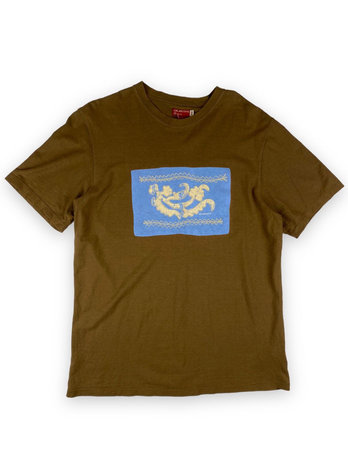 Guess Vintage Guess ART Avant Garde Designer Tee T Shirt Size US S / EU 44-46 / 1 - 2 Thumbnail