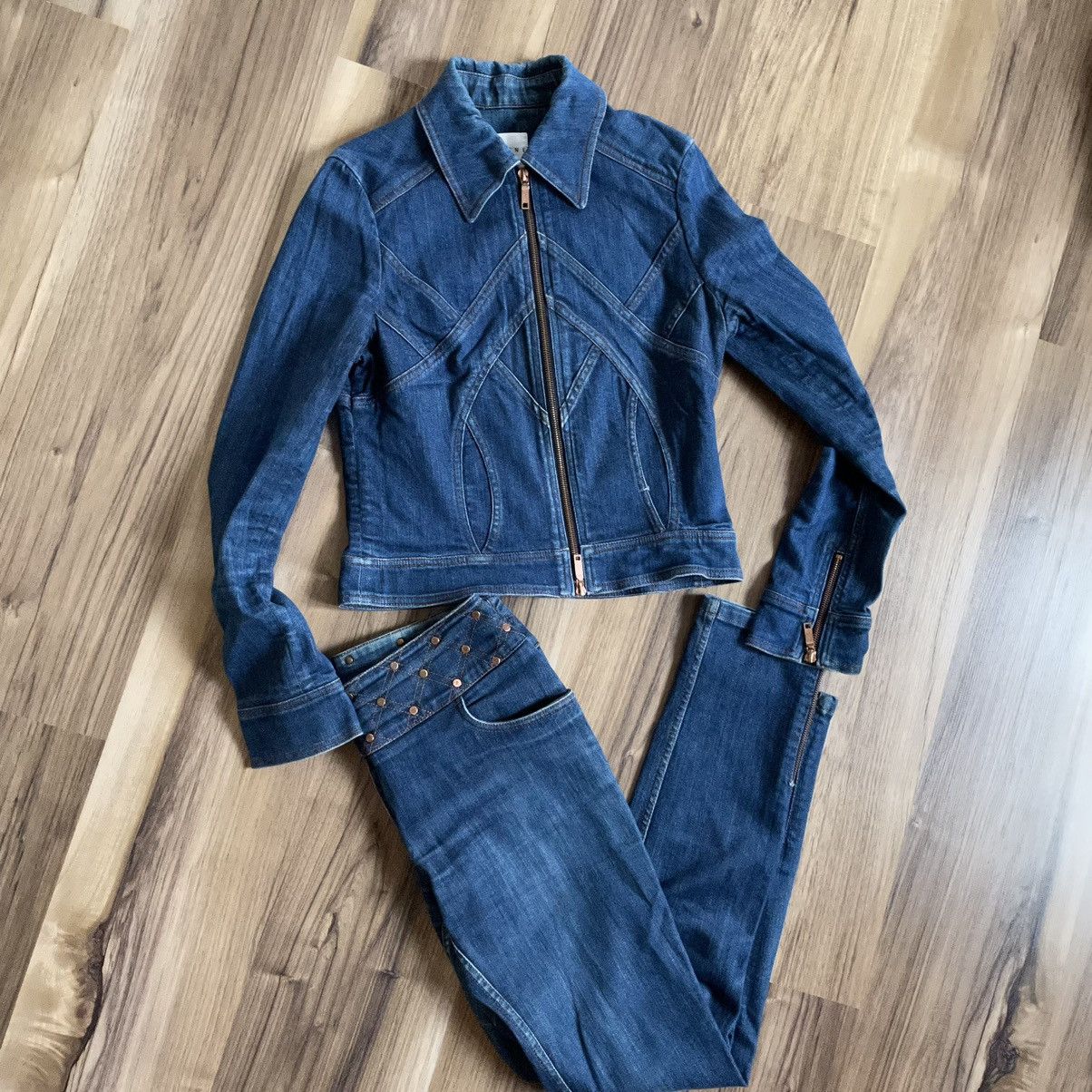 Celine Luxury Celine Jacket & Jeans Blue Jeans Size 40 Streetwear Size S / US 4 / IT 40 - 1 Thumbnail
