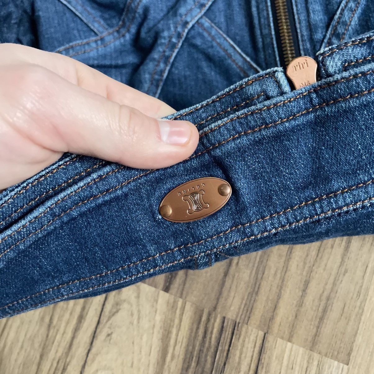 Celine Luxury Celine Jacket & Jeans Blue Jeans Size 40 Streetwear Size S / US 4 / IT 40 - 8 Thumbnail