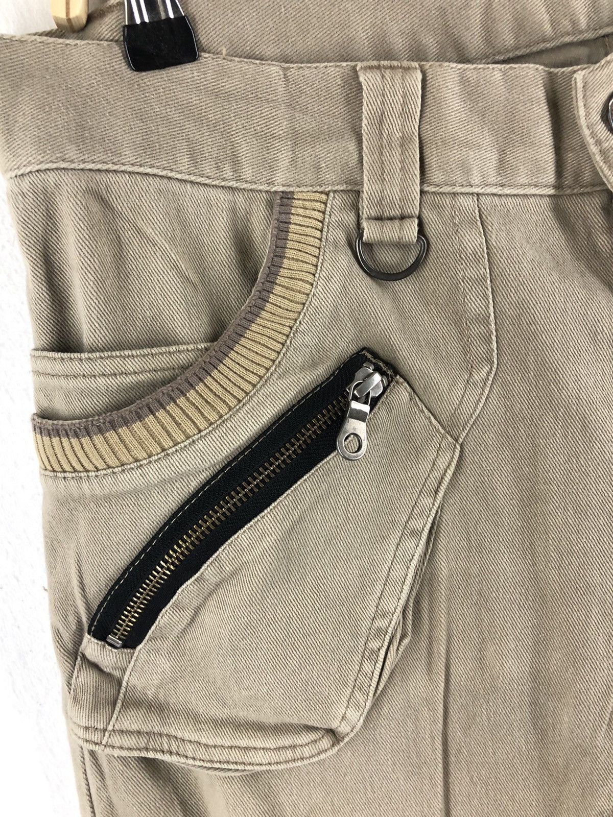 Japanese Brand PPFM CURVE PANTS RARE DESIGN Size US 34 / EU 50 - 7 Thumbnail