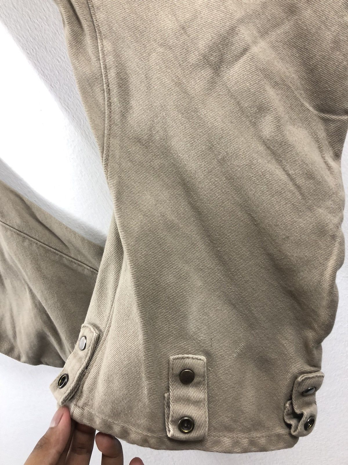 Japanese Brand PPFM CURVE PANTS RARE DESIGN Size US 34 / EU 50 - 9 Thumbnail