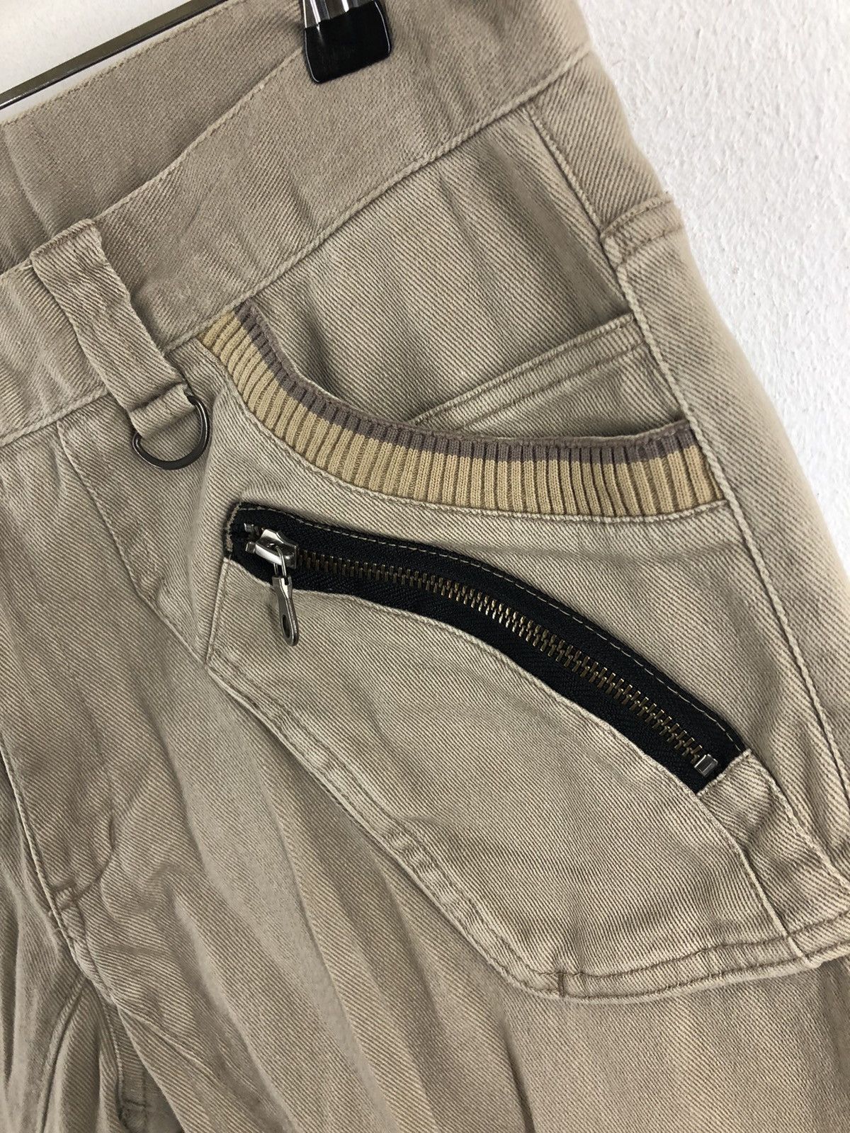Japanese Brand PPFM CURVE PANTS RARE DESIGN Size US 34 / EU 50 - 6 Thumbnail