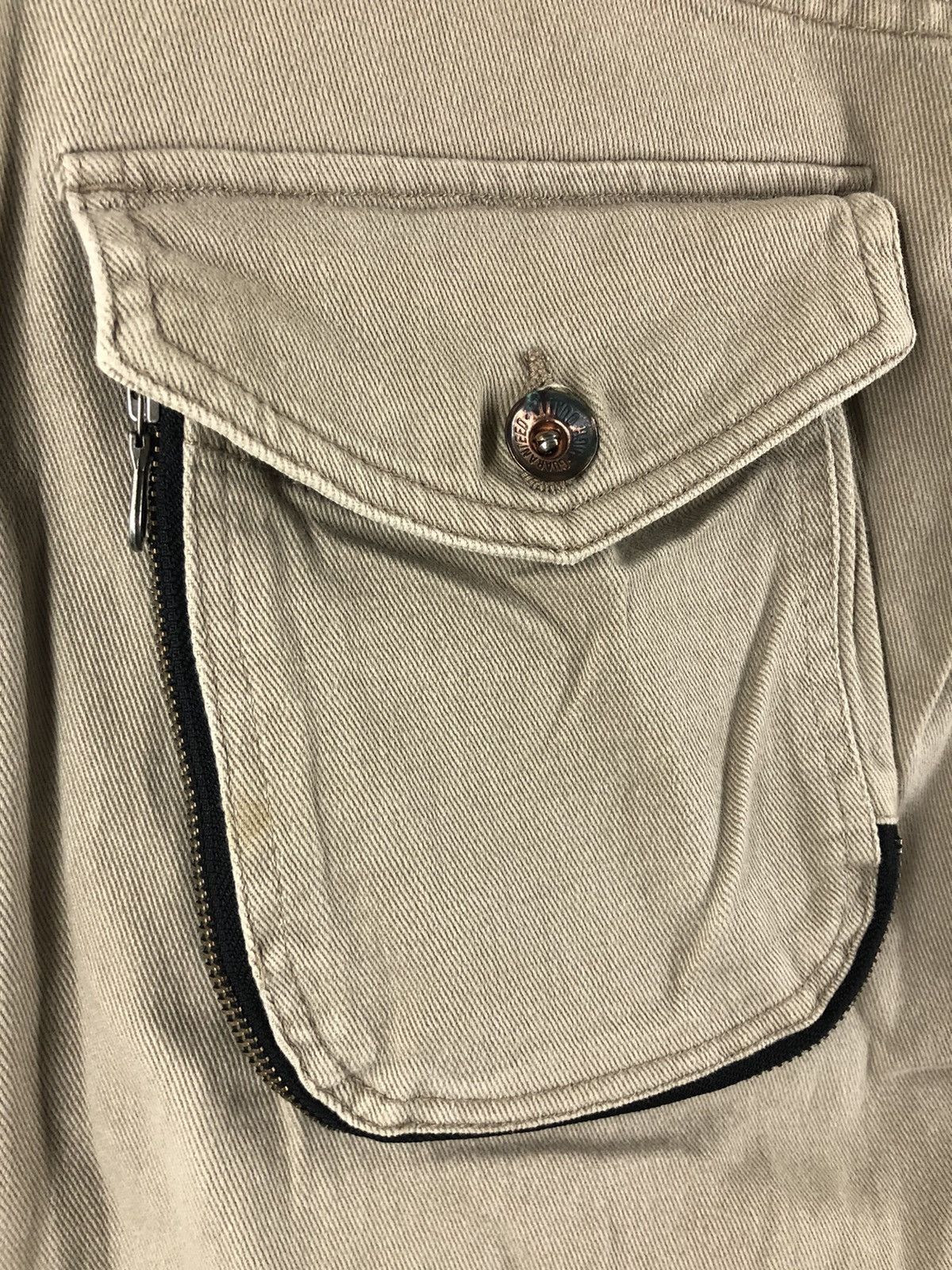 Japanese Brand PPFM CURVE PANTS RARE DESIGN Size US 34 / EU 50 - 13 Thumbnail