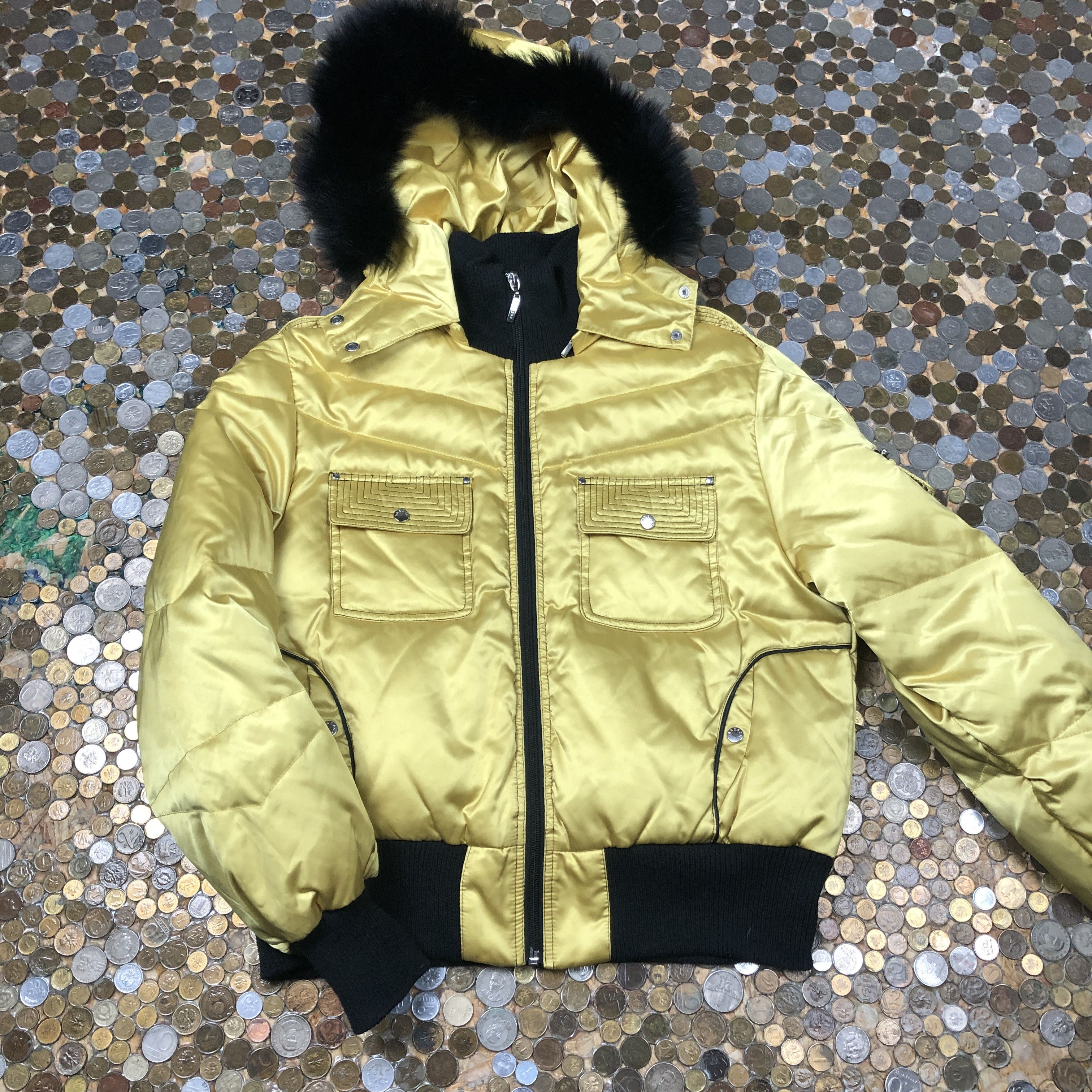 Vintage Breach Bomber Winter Puffer Jacket Size M / US 6-8 / IT 42-44 - 1 Thumbnail