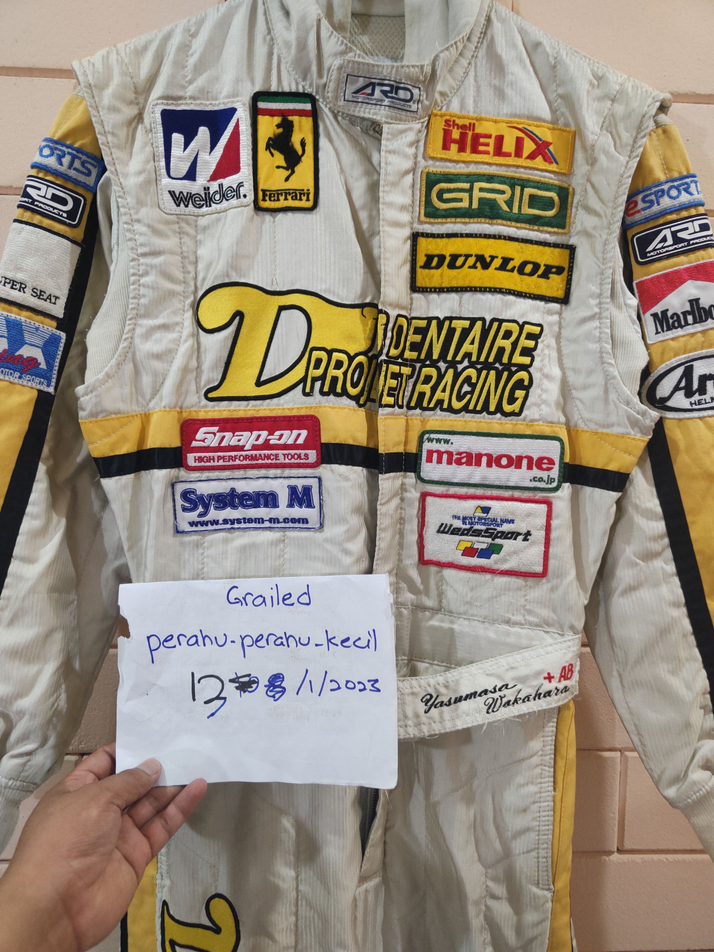 Marlboro Vintage Racing Jumpsuit with Patches Size US M / EU 48-50 / 2 - 13 Thumbnail