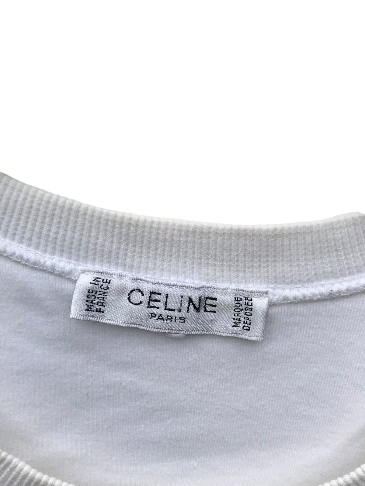Celine Vintage Celine Paris Logo Pullover Sweater Size US M / EU 48-50 / 2 - 6 Thumbnail
