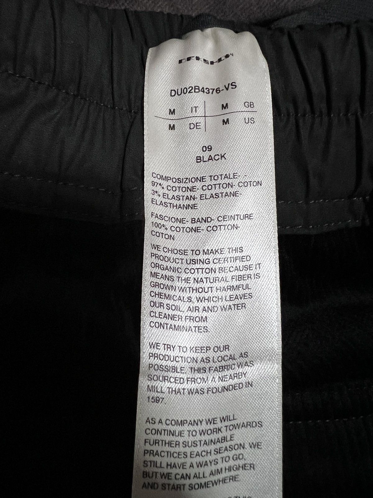Rick Owens Drkshdw Rick owens drkshdw creatch cargo drawstring pants sz:M Size US 34 / EU 50 - 7 Thumbnail