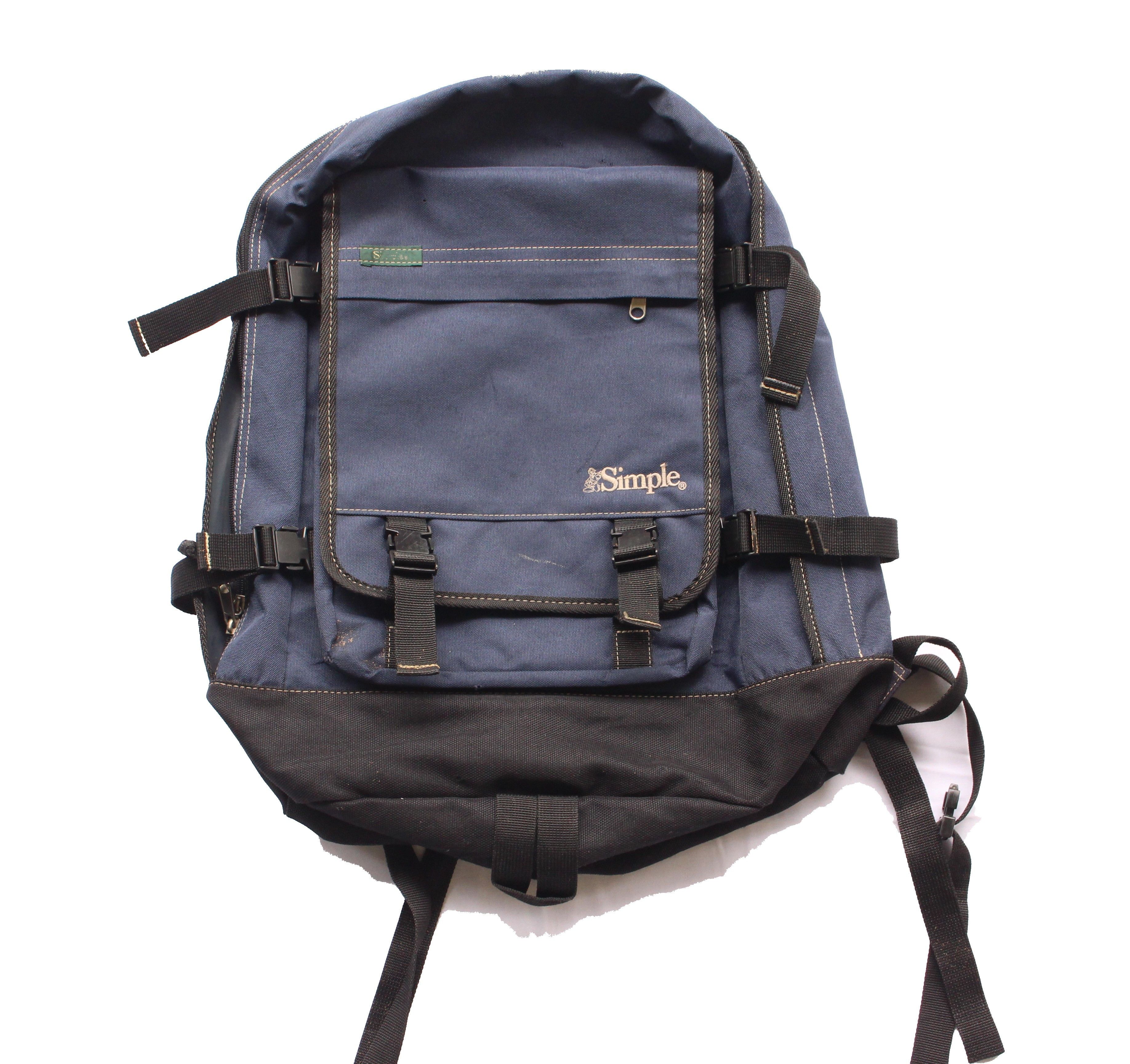 Vintage 90's Simple Backpack