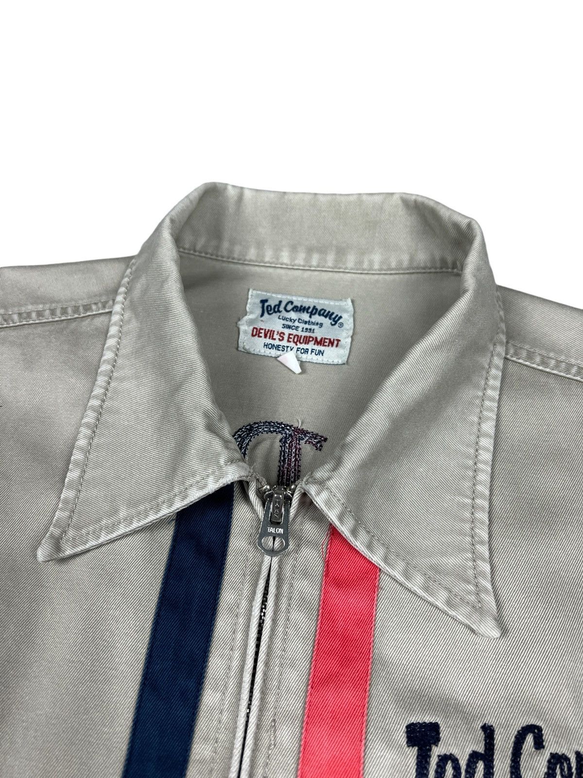 Tedman Ted Company Embroidered Logo Work Jacket Size US L / EU 52-54 / 3 - 5 Thumbnail