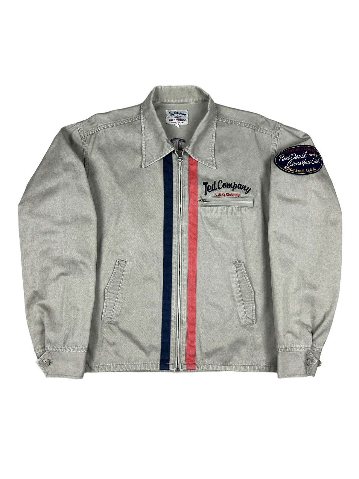Tedman Ted Company Embroidered Logo Work Jacket Size US L / EU 52-54 / 3 - 2 Thumbnail