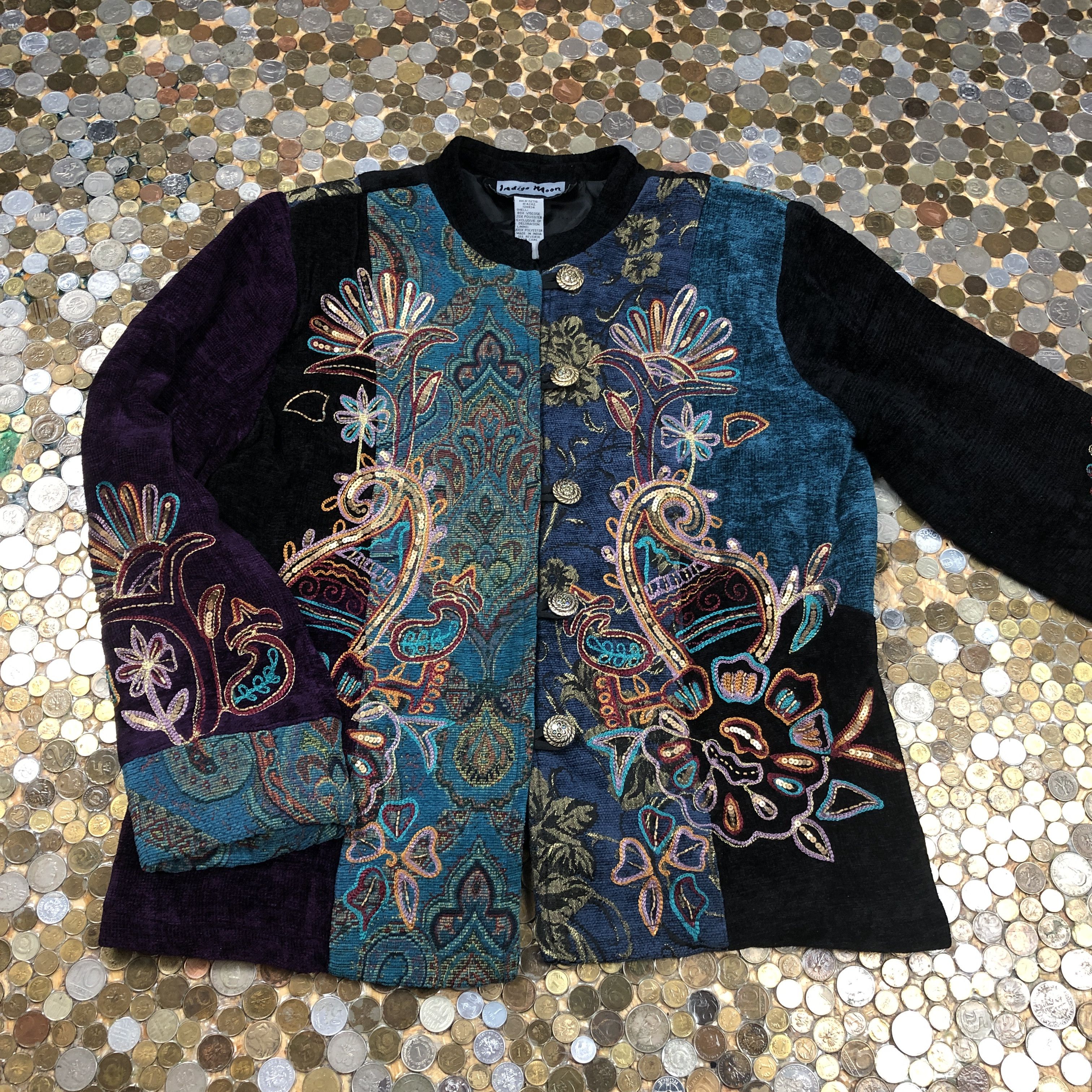 Vintage Vintage Ingygo Moon Jacket pathwork style Size M / US 6-8 / IT 42-44 - 1 Thumbnail