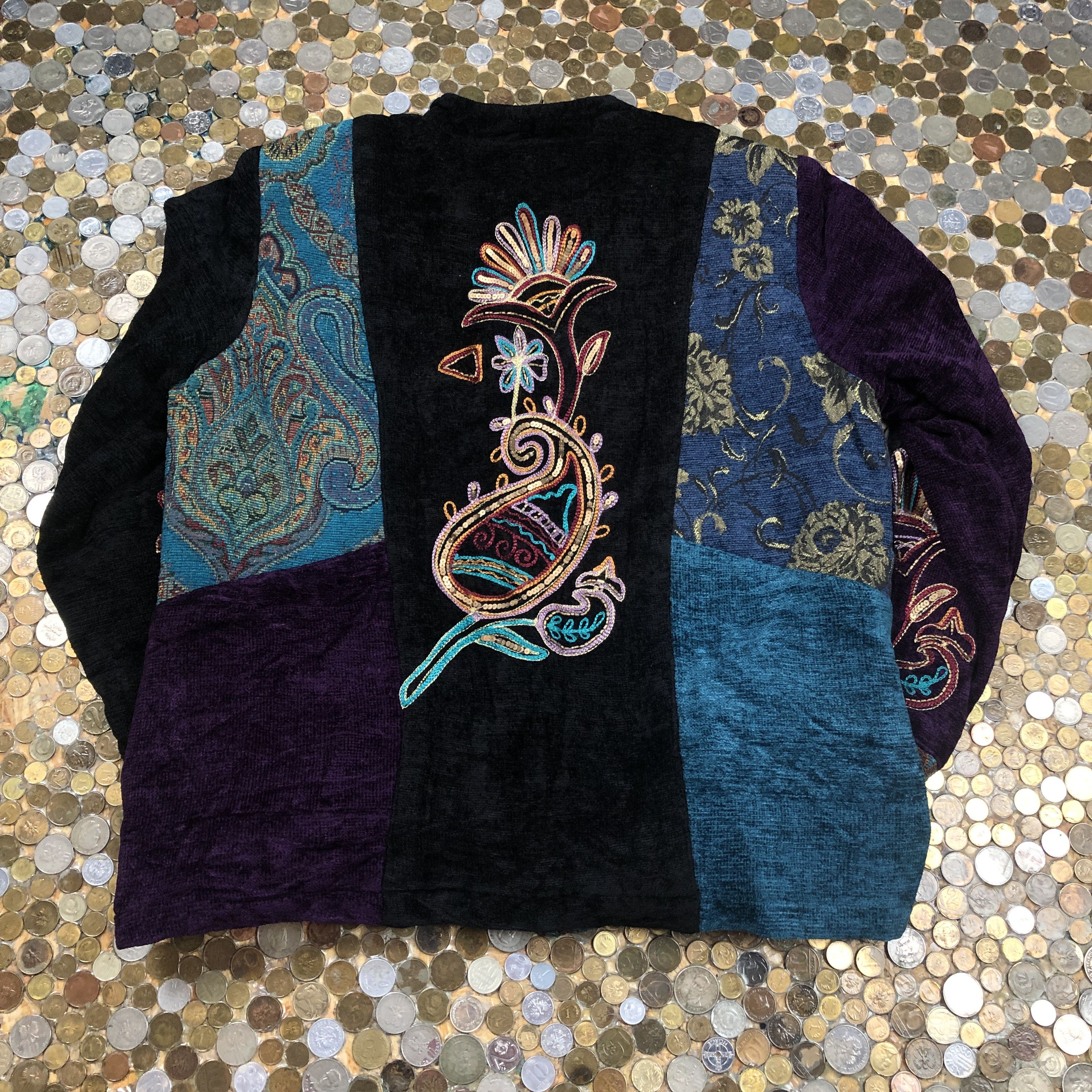 Vintage Vintage Ingygo Moon Jacket pathwork style Size M / US 6-8 / IT 42-44 - 5 Thumbnail