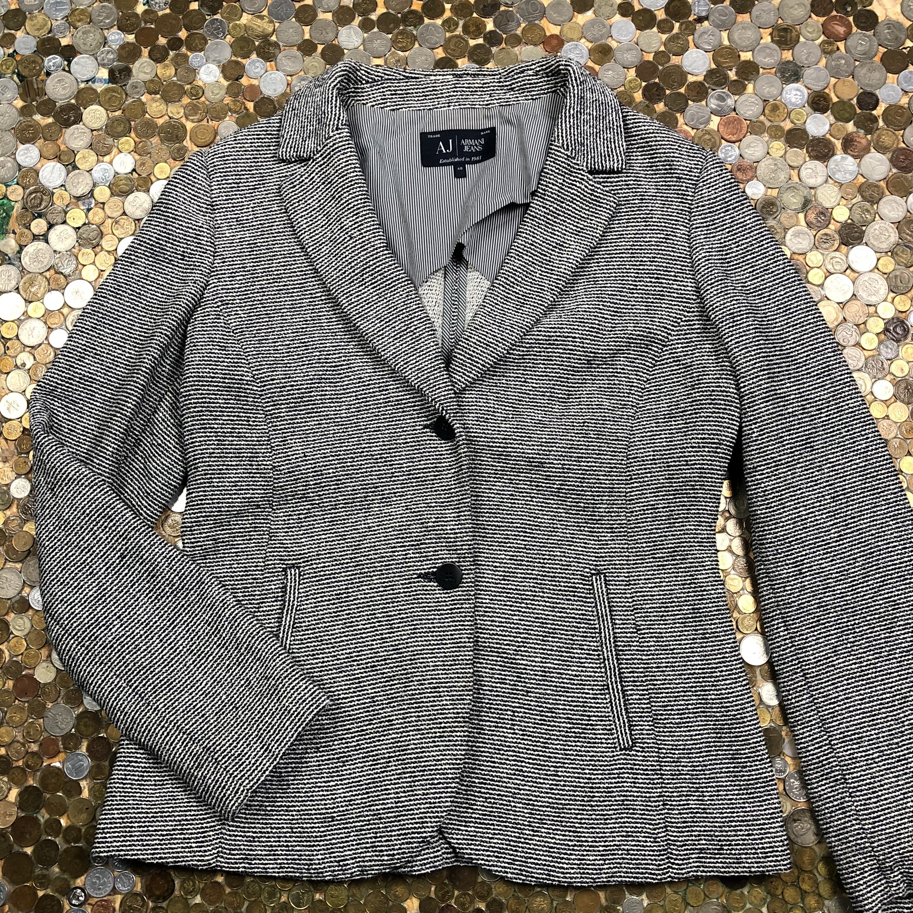 Armani Armani Exchange Suit 90's Size S / US 4 / IT 40 - 1 Thumbnail