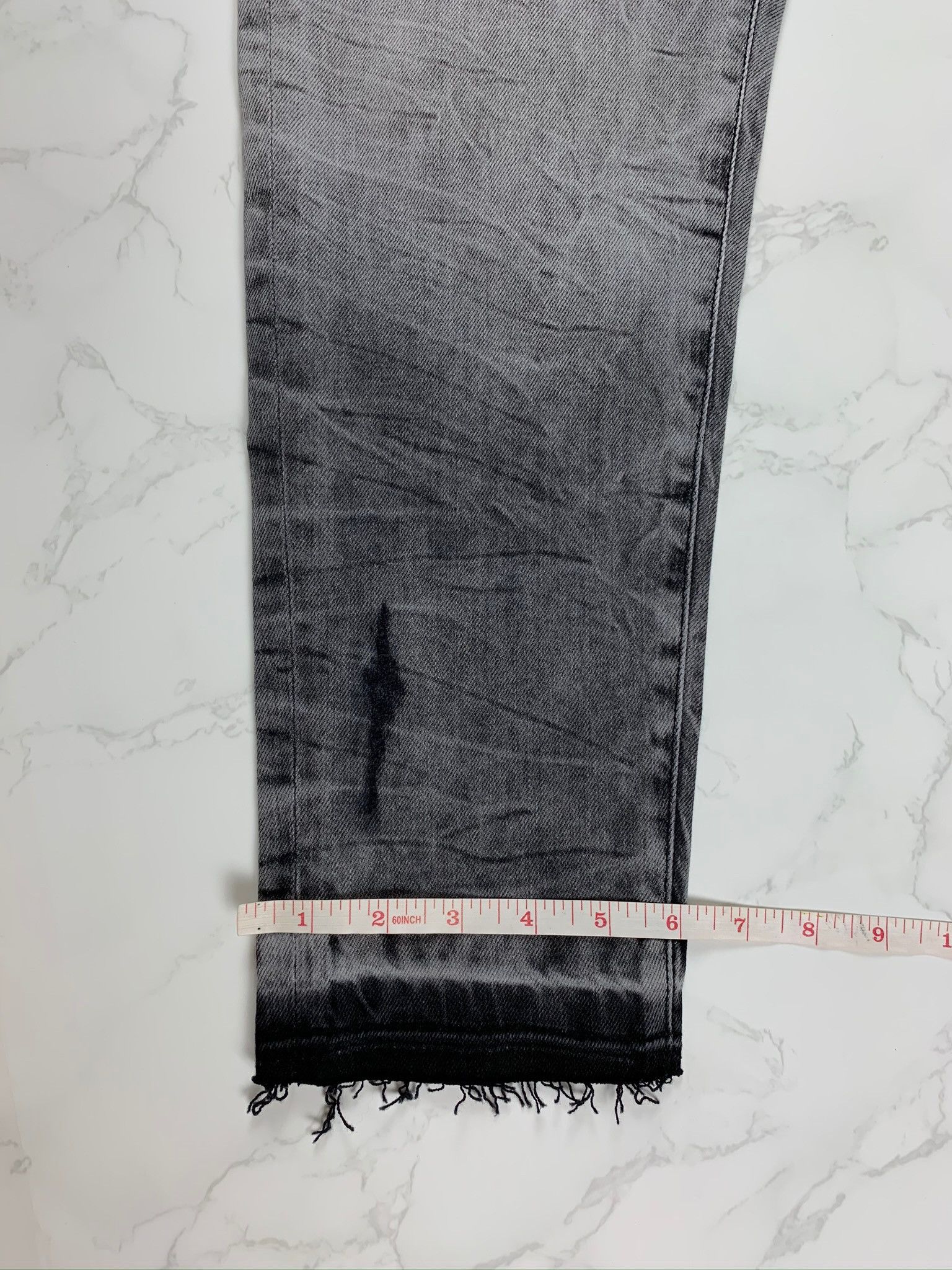 Thom Krom Thom Krom Grey Ripped Cropped Jeans Size US 30 / EU 46 - 5 Thumbnail