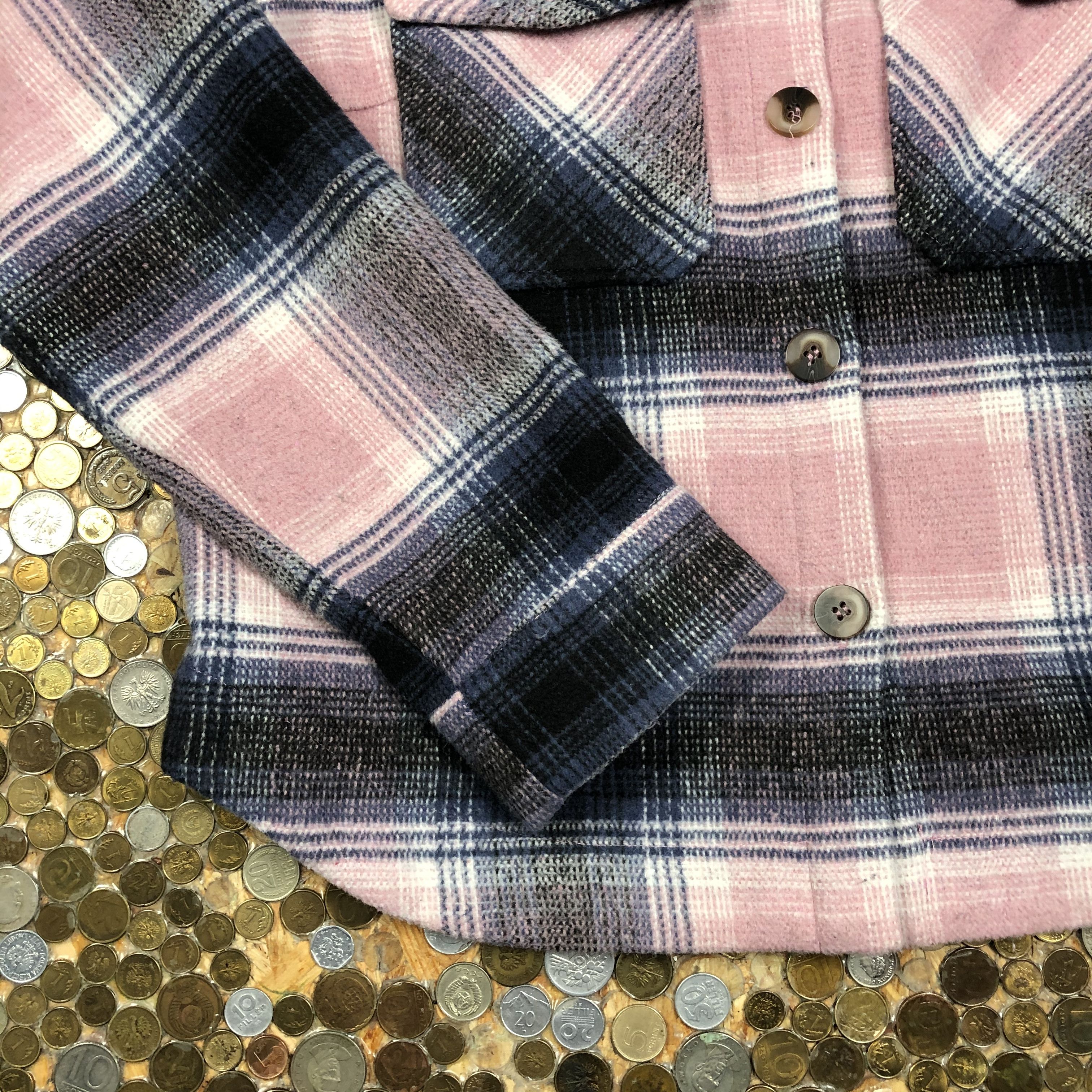 Vintage Overshirt Checkred Buttons Up Size M / US 6-8 / IT 42-44 - 3 Thumbnail
