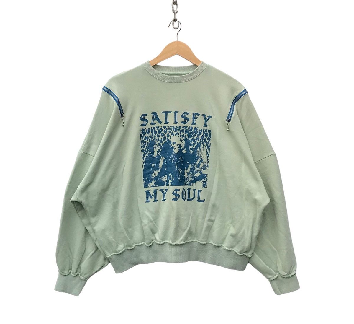 Jouetie Tokyo Zipper Style Fashion Pullover Jumper