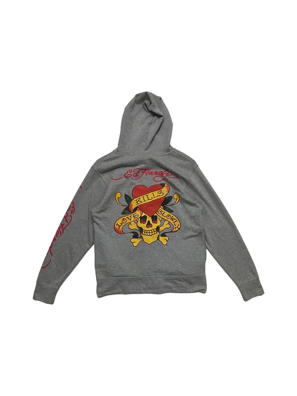 Ed Hardy Ed Hardy Skull Hoodie Size US L / EU 52-54 / 3 - 3 Thumbnail
